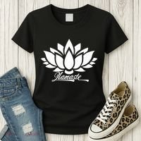 Namaste Lotus Women's T-Shirt thumb 3