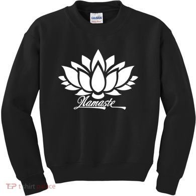 Namaste Lotus Kids Sweatshirt