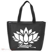 Namaste Lotus Tote Bag thumb 0