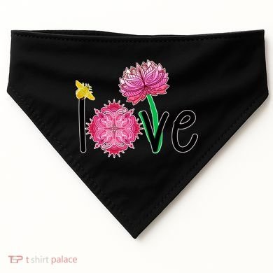 Namaste Love Bee USA-Made Doggie Bandana
