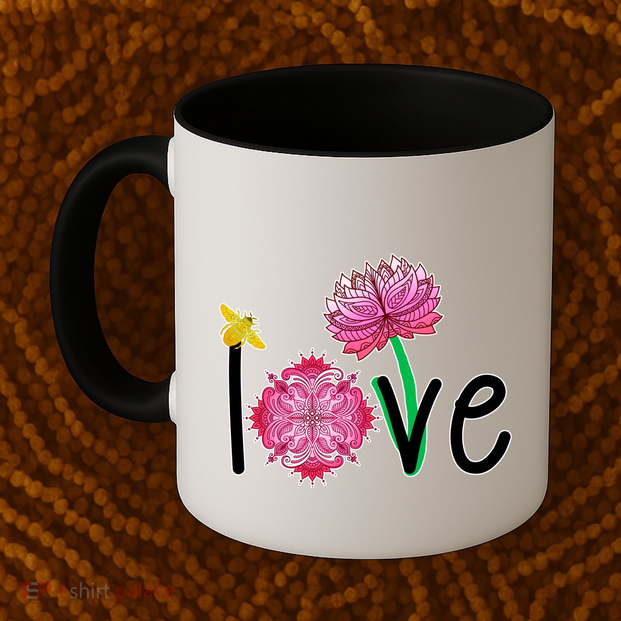 Namaste Love Bee Coffee Mug