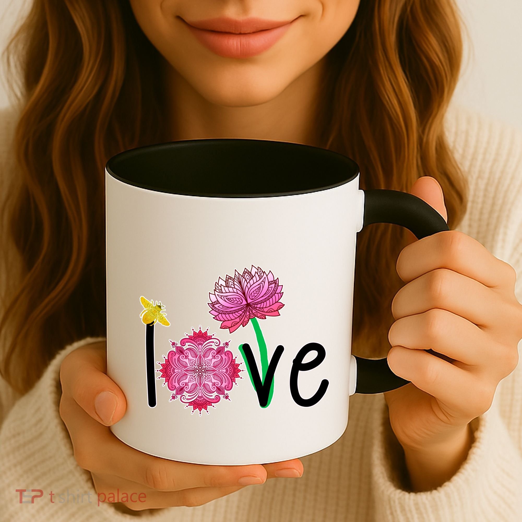 Namaste Love Bee Coffee Mug
