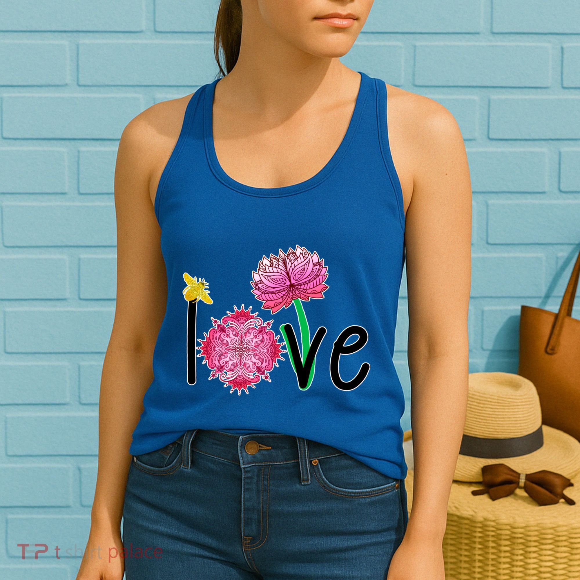 Namaste Love Bee Women's Tank Top