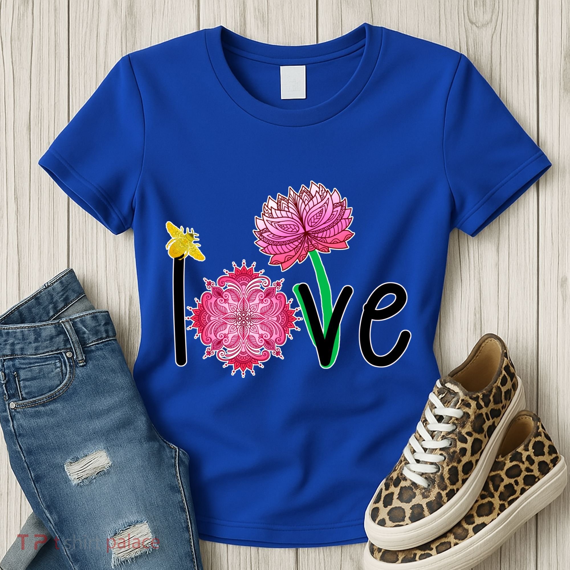 Namaste Love Bee Women's T-Shirt