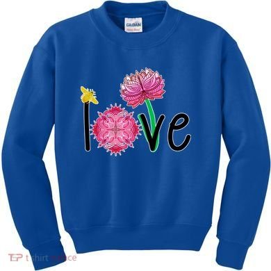Namaste Love Bee Kids Sweatshirt
