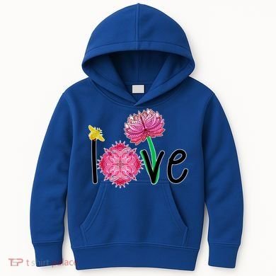 Namaste Love Bee Kids Hoodie