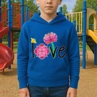 Namaste Love Bee Kids Hoodie thumb 2