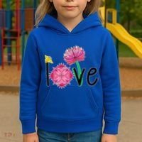 Namaste Love Bee Kids Hoodie thumb 3