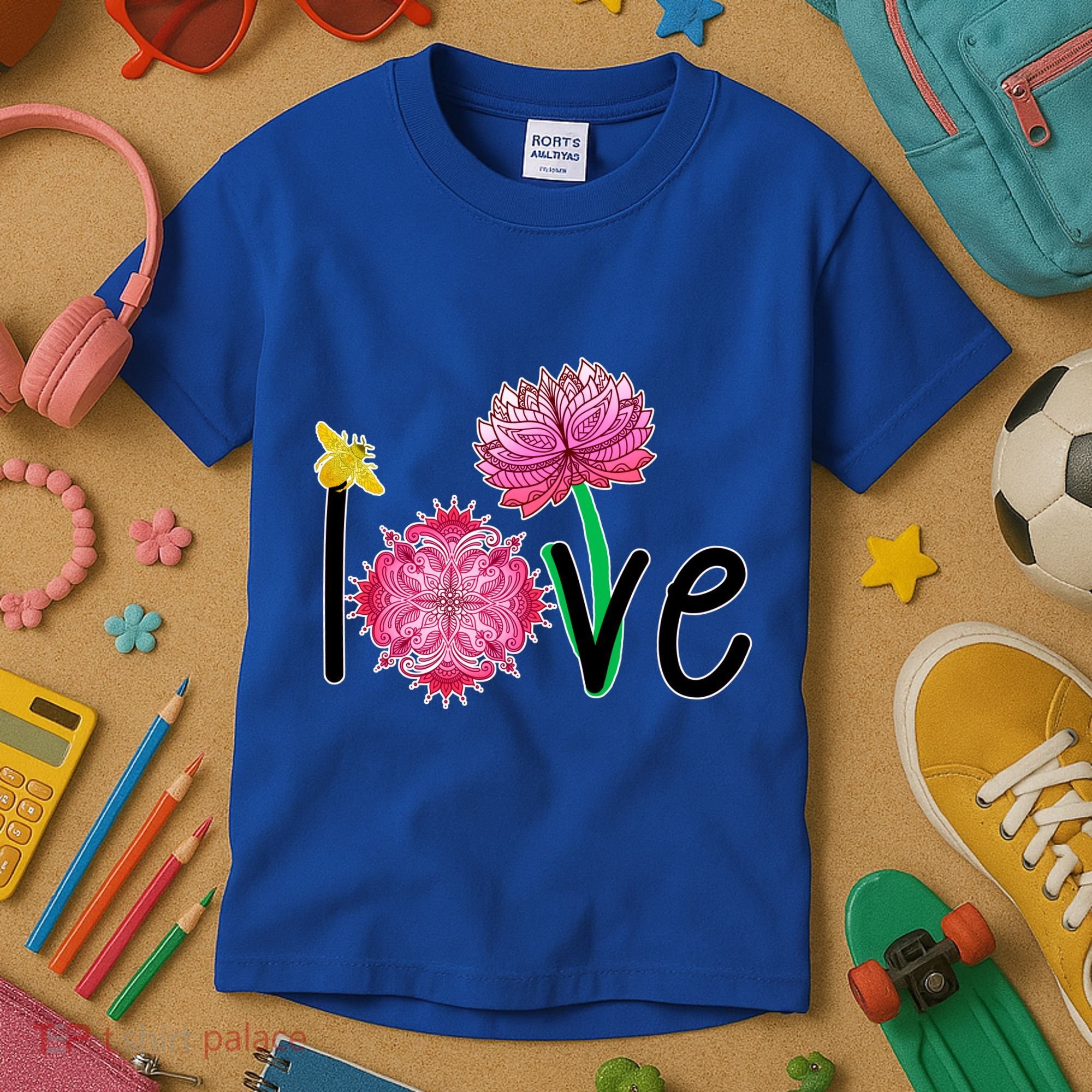 Namaste Love Bee Kids T-Shirt