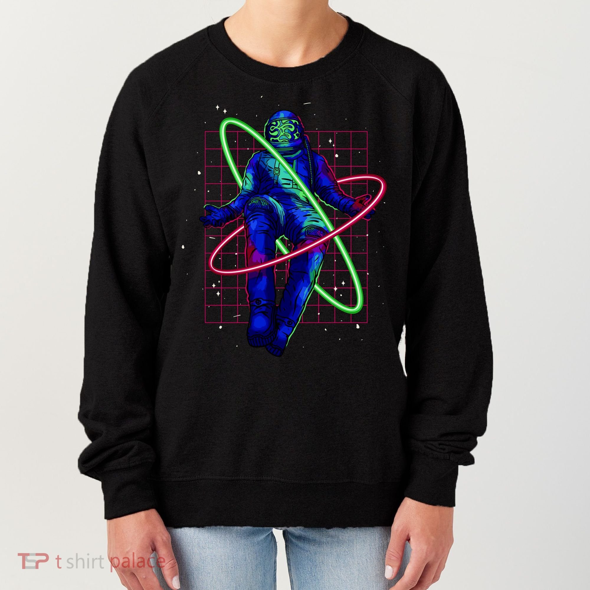 Neon Astronaut Women's Sweatshirt