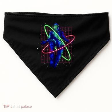Neon Astronaut USA-Made Doggie Bandana