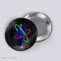 Neon Astronaut Button thumb 0