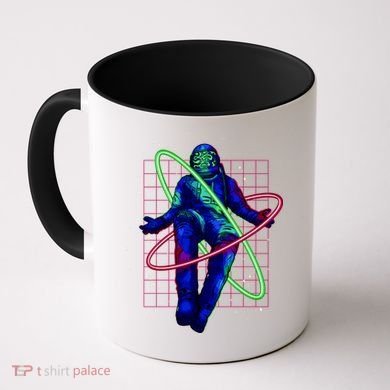 Neon Astronaut Coffee Mug