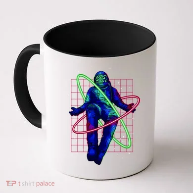 Neon Astronaut Coffee Mug