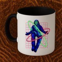 Neon Astronaut Coffee Mug thumb 2