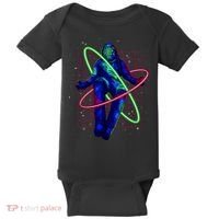 Neon Astronaut Baby Bodysuit thumb 0