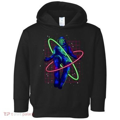 Neon Astronaut Toddler Hoodie