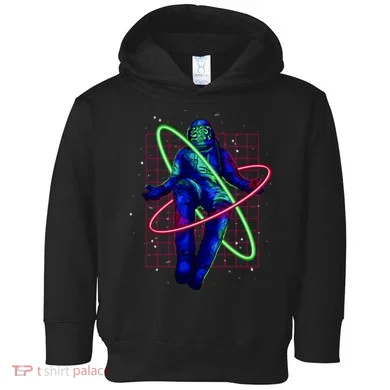 Neon Astronaut Toddler Hoodie