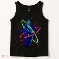 Neon Astronaut Tank Top thumb 2