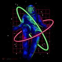 Neon Astronaut Tank Top thumb 6