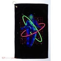 Neon Astronaut Golf Towel thumb 0