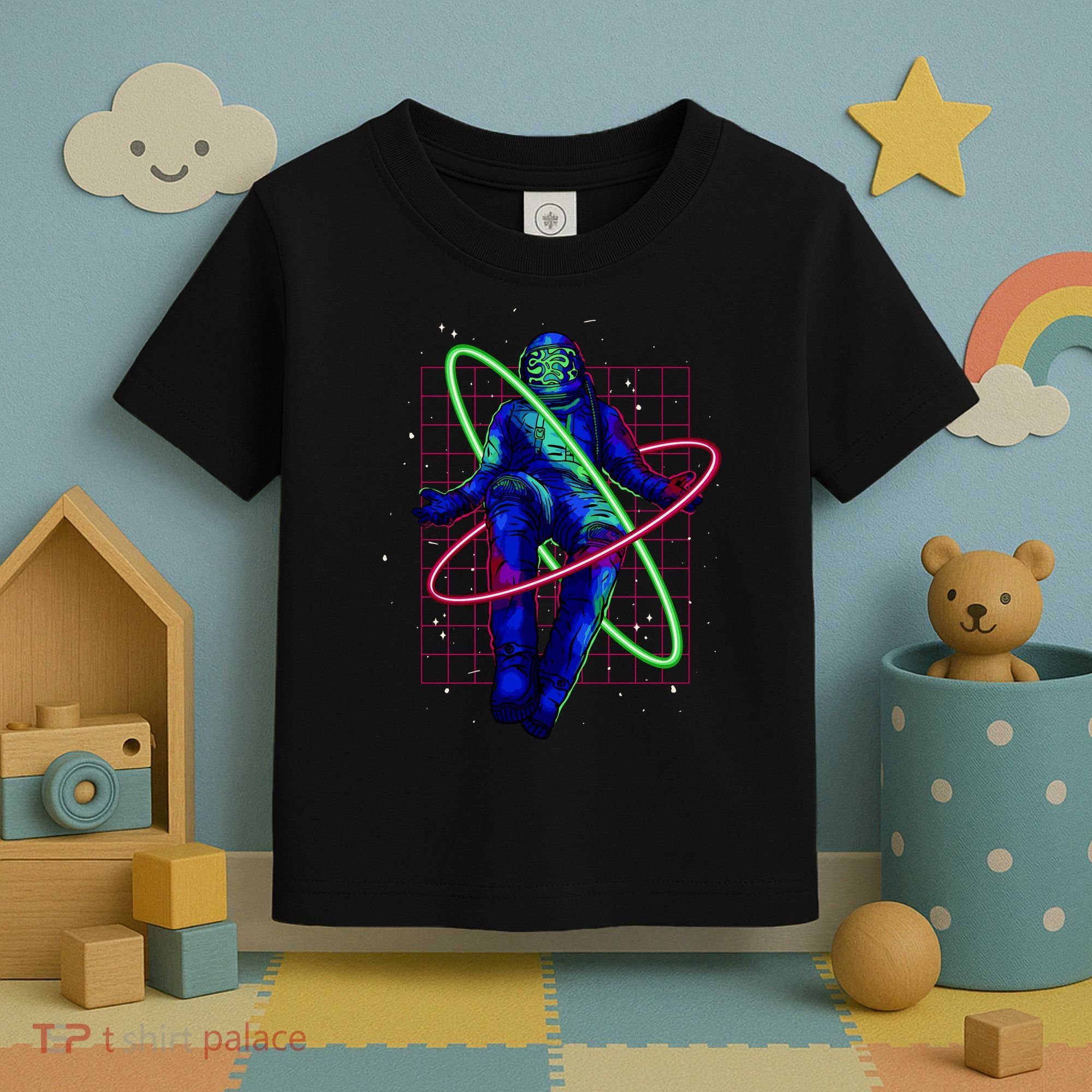 Neon Astronaut Toddler T-Shirt