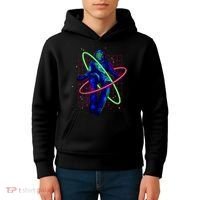 Neon Astronaut Kids Hoodie thumb 4