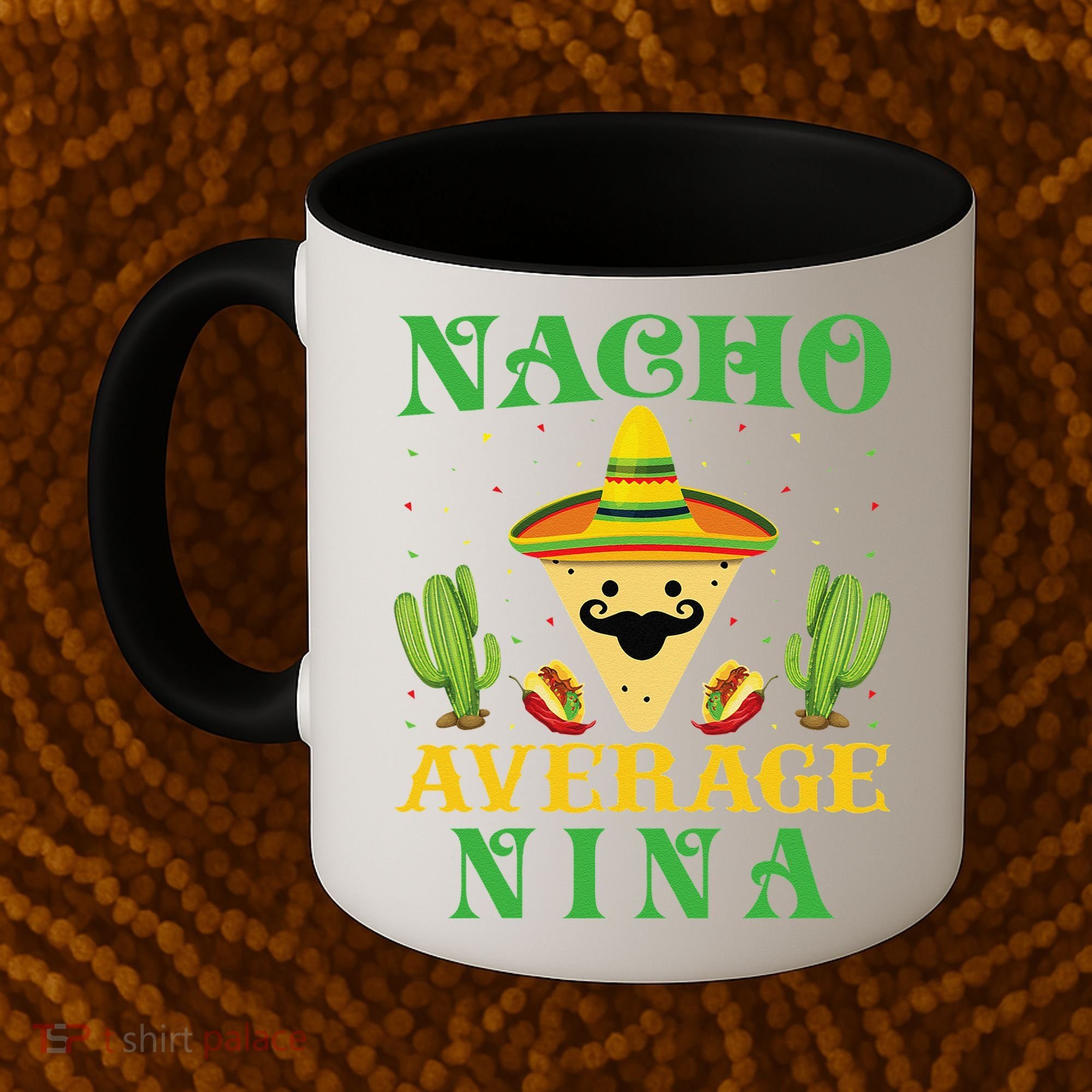 Nacho Average Nina Mexican Cinco De Mayo Coffee Mug