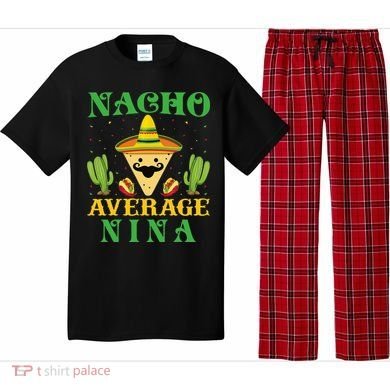 Nacho Average Nina Mexican Cinco De Mayo Pajama Set