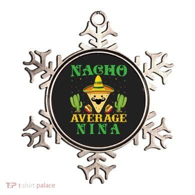Nacho Average Nina Mexican Cinco De Mayo Ornament