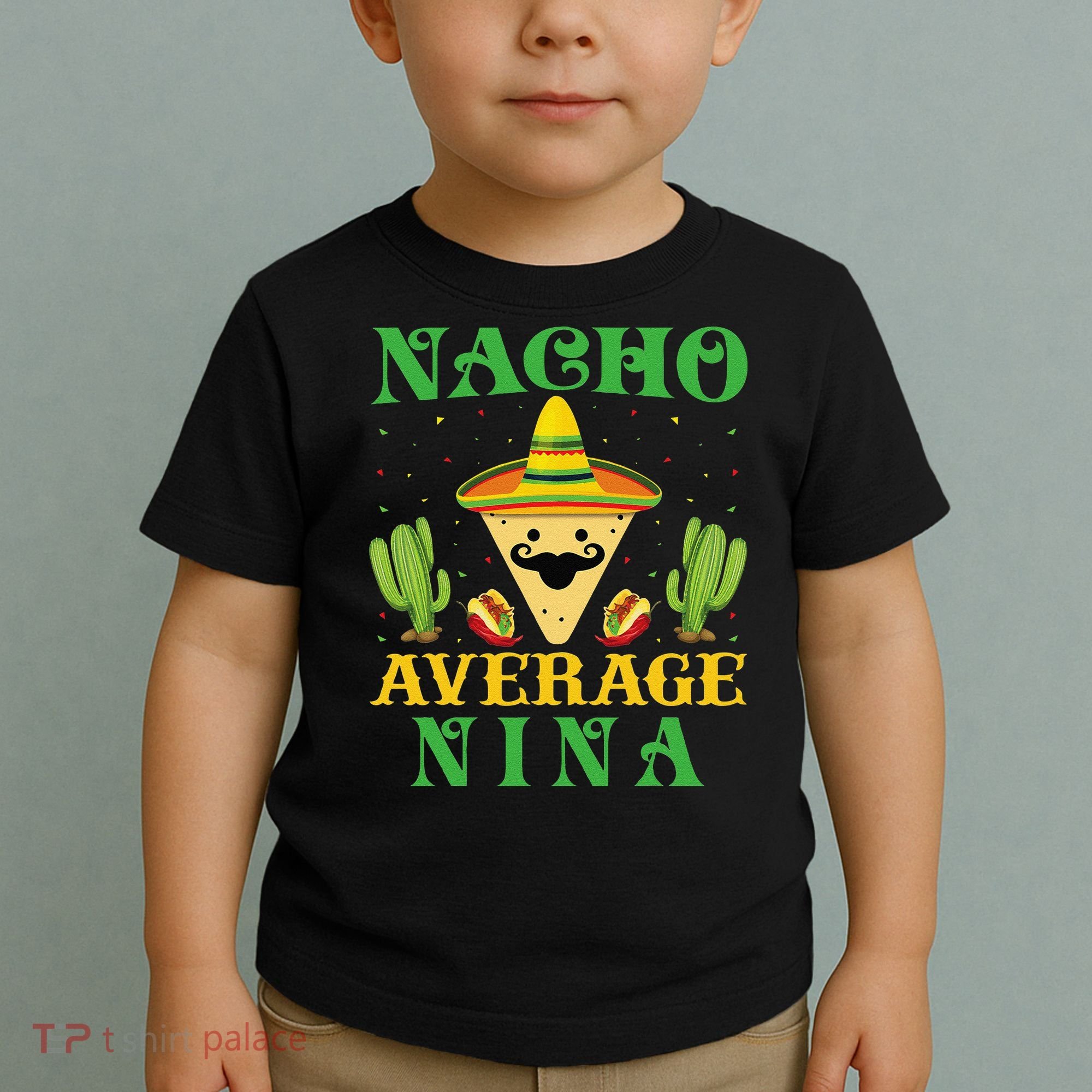 Nacho Average Nina Mexican Cinco De Mayo Toddler T-Shirt