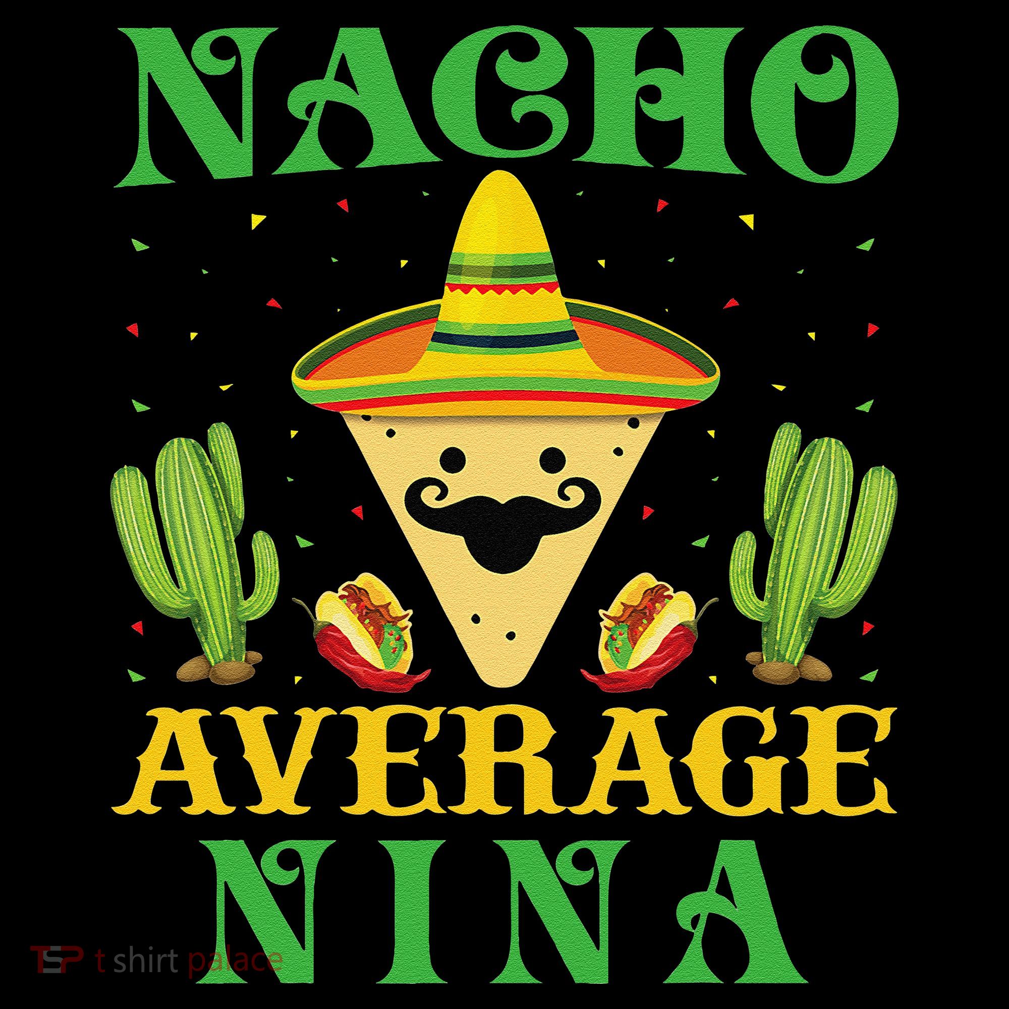 Nacho Average Nina Mexican Cinco De Mayo Kids Sweatshirt