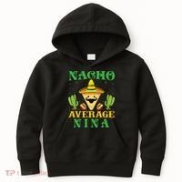 Nacho Average Nina Mexican Cinco De Mayo Kids Hoodie thumb 0
