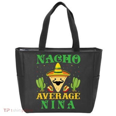 Nacho Average Nina Mexican Cinco De Mayo Tote Bag