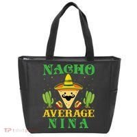 Nacho Average Nina Mexican Cinco De Mayo Tote Bag thumb 0
