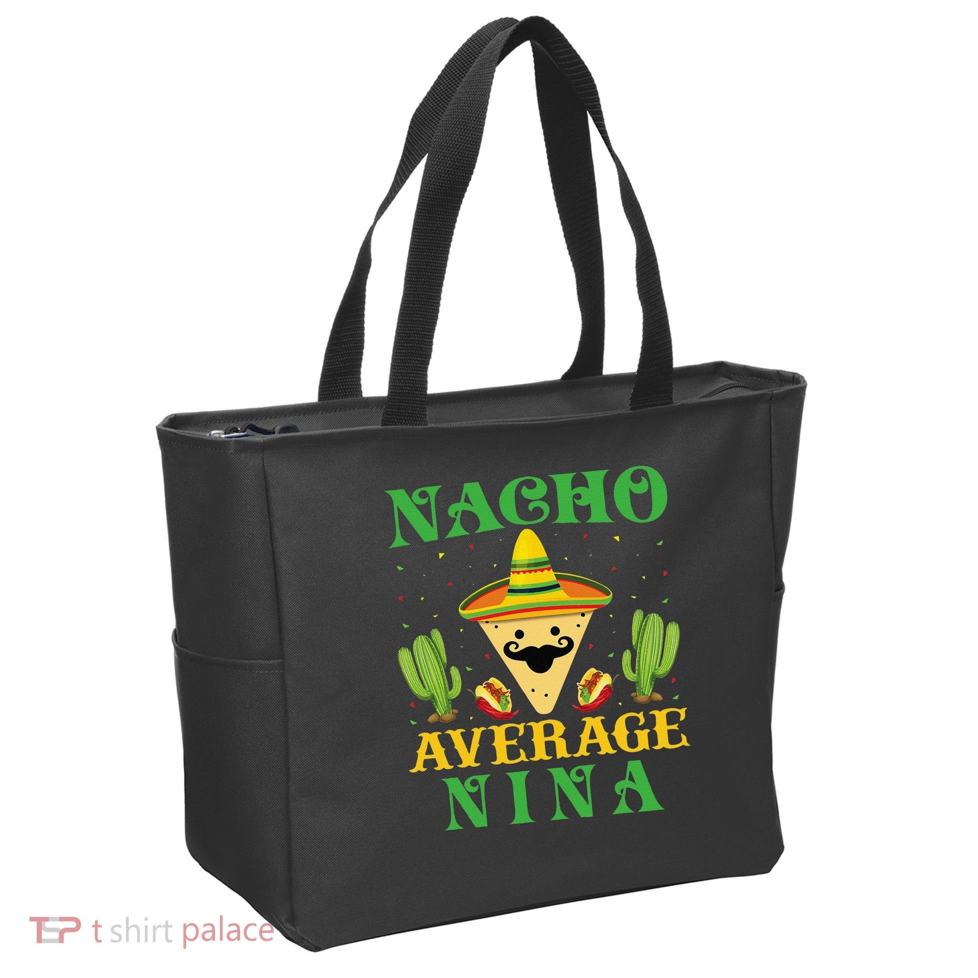 Nacho Average Nina Mexican Cinco De Mayo Tote Bag