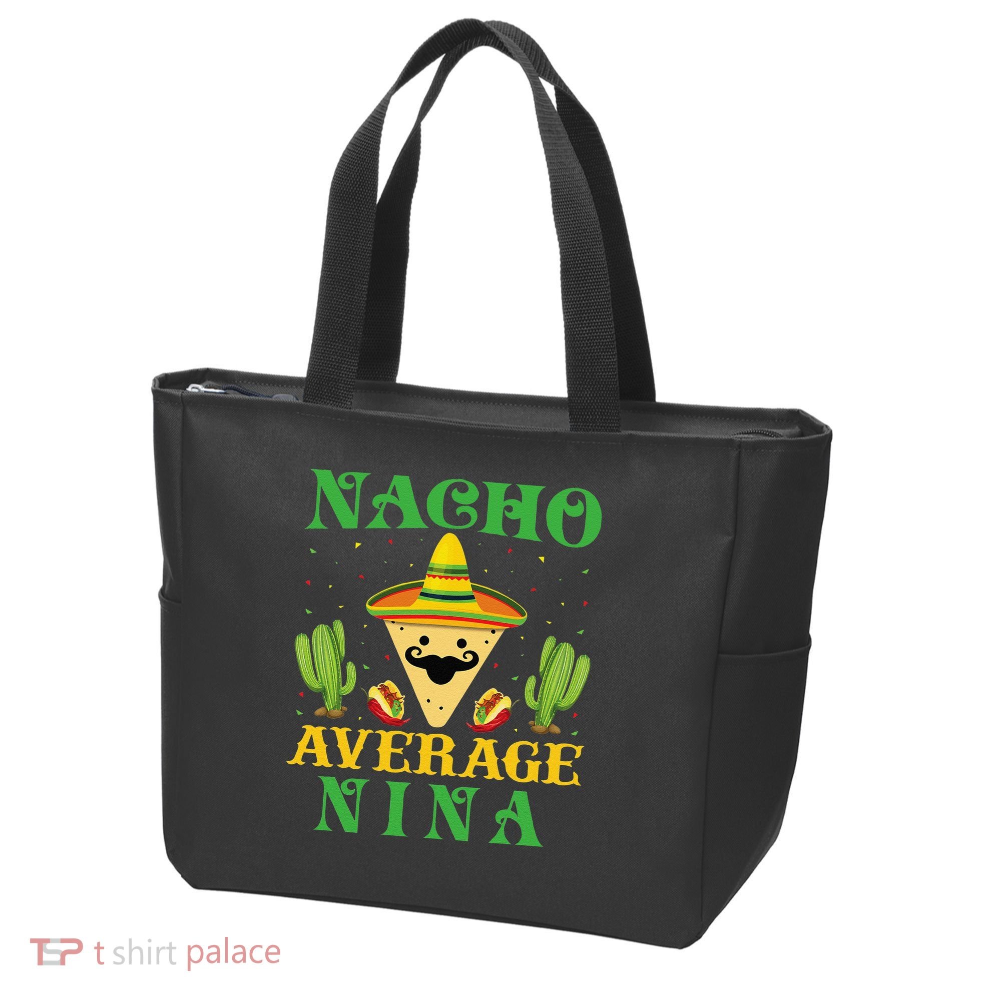 Nacho Average Nina Mexican Cinco De Mayo Tote Bag