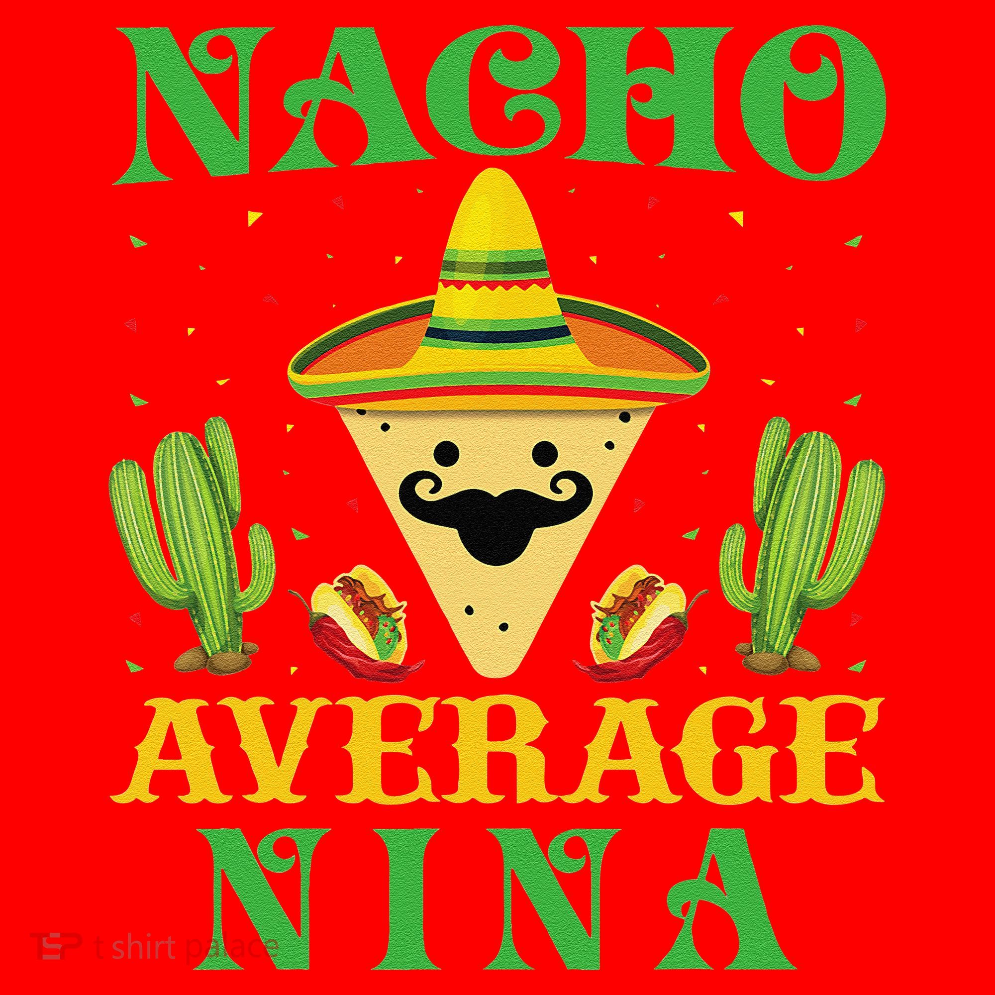 Nacho Average Nina Mexican Cinco De Mayo Santa Hat