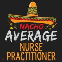 Nacho Average Nurse Practitioner Cinco De Mayo Matching Golf Towel thumb 3