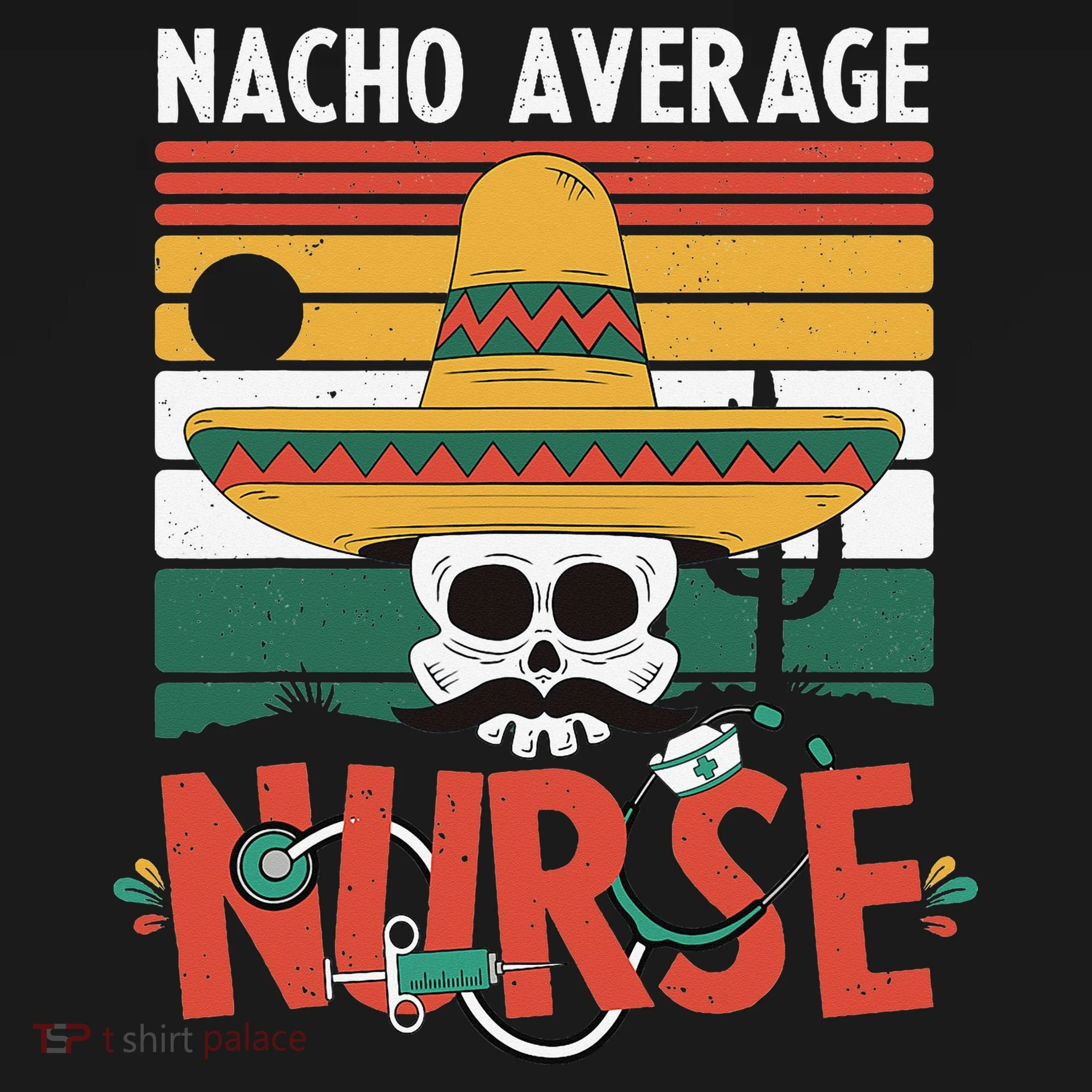 Nacho Average Nurse Funny Cinco De Mayo Nursing Fiesta Ornament