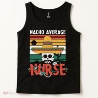 Nacho Average Nurse Funny Cinco De Mayo Nursing Fiesta Tank Top thumb 2