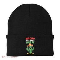 Nacho Average Nurse Cactus Sombrero Cinco De Mayo Beanie thumb 0