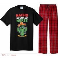 Nacho Average Nurse Cactus Sombrero Cinco De Mayo Pajama Set thumb 0