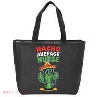Nacho Average Nurse Cactus Sombrero Cinco De Mayo Tote Bag thumb 0