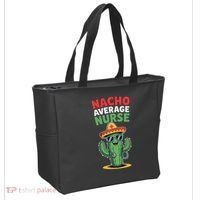 Nacho Average Nurse Cactus Sombrero Cinco De Mayo Tote Bag thumb 2