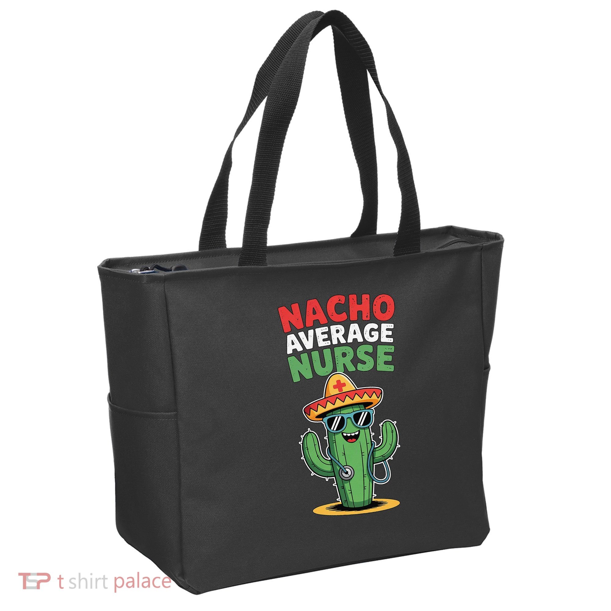 Nacho Average Nurse Cactus Sombrero Cinco De Mayo Tote Bag