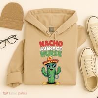 Nacho Average Nurse Cactus Sombrero Cinco De Mayo Hoodie thumb 4