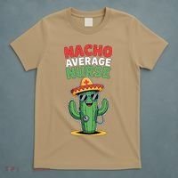 Nacho Average Nurse Cactus Sombrero Cinco De Mayo T-Shirt thumb 5