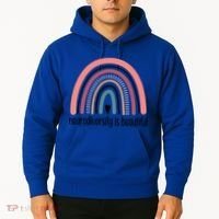 Neurodiversity Autism Neurodivergent Gift Hoodie thumb 2