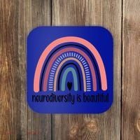 Neurodiversity Autism Neurodivergent Gift Coaster thumb 0